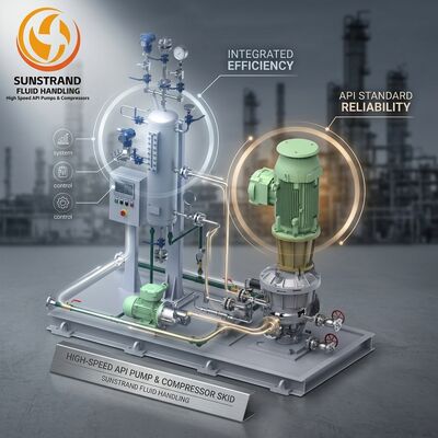 Good price 37KW Sundyne LMV 322 Replacement High Speed Centrifugal Pumps 4.0MPa online
